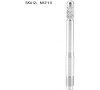Goupille de positionnement de pneu -Roue -Distance d'ajustement Alignement Outil Acier inoxydable M12 Argent universel x 1,5