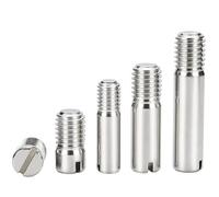 Goupille de positionnement for filetage externe, goupille cylindrique fendue en acier inoxydable 304 - Tailles M6, longueur 10 mm à 40 mm, 10 pièces(M6*30mm)