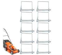 Goupille De Remorque - 10 Pièces de Quincaillerie de Blocage Carré,Axe d'Attelage pour Remorque,Pour Matériel Agricole de Ferme Tracteur Tondeuse à Gazon Jardin et Équipement de