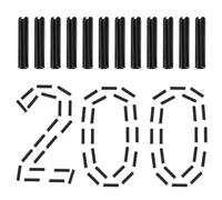 Goupille de retenue de clé vierge - Boulon de coque de transpondeur robuste, connecteur d'assemblage distance sécurisé, composant de fixation résistant à la Ccorrosion | Matériel de serrurier automob
