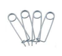 Goupille de sécurité à ressort galvanisée M2M3M4M5M6M8(10pcs M3X110)