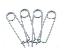 Goupille de sécurité à ressort galvanisée M2M3M4M5M6M8(1pcs M8X280)