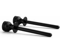 Goupille de sécurité coulissante / volet noir 2 unités