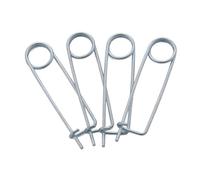 Goupille de sécurité d'ouverture à ressort galvanisée M2M3M4M5M6M8(1pcs M8X280)