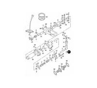 Goupille de serrage sur tringlerie de vitesses pour Transporter 83 ->92