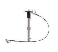 Goupille de verrouillage à bille Goupille de déverrouillage rapide VCN011, poignée poussée en alliage zinc, goupilles positionnement acier inoxydable, verrou bille avec corde(A8,VCN011_L10)