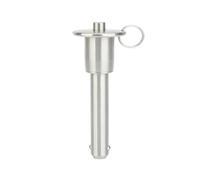 Goupille de verrouillage à bille Goupille fendue en acier inoxydable, verrou à bille autobloquant, diamètre 5 10 mm, goupille ressort dégagement rapide avec poignée bouton(M5,SILVER HANDLE_45MM)