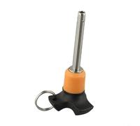 Goupille de verrouillage à boule à dégagement rapide, goupille de détente en acier inoxydable avec bouton, goupille de libération rapide autobloquante pour fixations industrielles, diamètre 6/8 mm