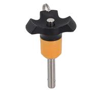 Goupille de verrouillage à boule autobloquante pour libération rapide - Goupille de détente en acier inoxydable avec bouton poussoir, 6 mm/8 mm de diamètre, longueur de serrage de 10 à 50 mm (6