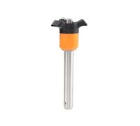 Goupille de verrouillage à bouton-poussoir, VCN120 SS Ball Lock Bouton-poussoir à dégagement rapide avec R. . Orange 25-100mm(65)