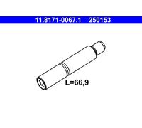 GOUPILLE D'ETRIER DE FREIN VW MULTIVAN/PHAETON/SHARAN/TOUAREG/T4/T5 1.8-6.0 90-1