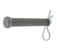 Goupille droite + épingle adaptable - Longueur axe: 50mm, Ø de l'axe: 8mm