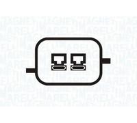 Goupille élastique avant droite électrique 350103170118 MAGNETI MARELLI