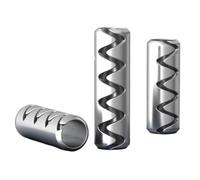 Goupille élastique dentée en acier inoxydable 304, goupille fendue ondulée, goupille cylindrique creuse dentelée M2 M2.5 M3 M4(M3x8(440pcs))