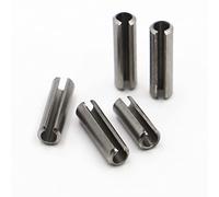 Goupille élastique en acier inoxydable 304, M1.5 M2 M3 M4 M5 M6 M8, goupille de Tension positionnement cylindrique, à ressort(M4 20pcs,5mm)