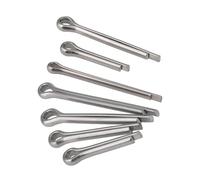 Goupille élastique en U, Épingle à cheveux en acier inoxydable 304, goupilles fendues, tailles métriques, paquet de 5 50 pièces(M1.5x10mm 50pcs)