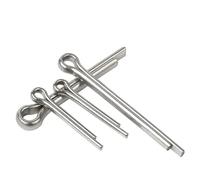 Goupille Fendue 2 à 100 pièces M1 . .5 M2 M3 M4 M5 M6 M8 Goupilles ressort en forme de U, épingles cheveux acier inoxydable, pince fendue, élastiques pour Attelage(M2.5 x 40mm (20pcs))