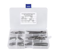 Goupille Fendue Fendue, Kit De 90 Pièces De Goupilles Fendues 11 Types M1,5 M2 M3 M4 M5 M6 Assortiment De Goupilles Fendues Avec Boîte En Plastique Pour Matériel De Fixation De Tondeuse à Tracteur