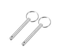 Goupille SOURCING MAP 2Pcs 6 mm x 59 mm Dégagement Rapide Libération Bille Marin Matériel pour Bateau Bimini Top Pont Charnière