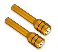 Goupille Verrouillage Porte Compatible Avec Vw Pour Pour Passat B5 2 Pièces Modification Voiture Tige Verrouillage Porte Broches Verrouillage Porte Bouton À Vis Couvercle Bouton(Yellow)