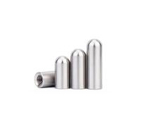 goupilles cylindriques, Goupilles de positionnement cylindriques à filetage interne en acier inoxydable 304, tailles multiples, paquet de 5 ou 10(10pcs 5x12xM3)