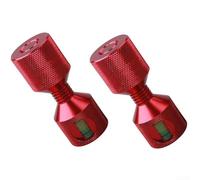Goupilles d'alignement amovibles en acier inoxydable avec niveau à bulle pour fixations de gabarits, 3,8 cm et 4,8 cm, rouge noir (noir-S + niveau)