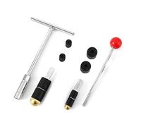 Goupilles d'arrêt d'eau en acier - Solution de fuite de tuyaux - Kit de scellage de fissures pour béton - Pour une prévention efficace des fuites dans les tuyaux et les tuyaux muraux