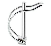 Goupilles d'attelage de remorque | Serrure d'attelage de remorque en acier inoxydable, goupille de sécurité d'attelage, goupille d'attelage de remorque, goupille de sécurité pour tracteurs de pelouse