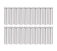 Goupilles de centrage en acier inoxydable, Goujons de 4 mm, 20 pièces, tiges support d'étagère en acier inoxydable, longueur 22-35 , for usage industriel, 28(Length 25mm)