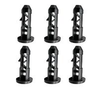 Goupilles De Charnière Pour Couvercle De Poubelle - Lot Ďe 6 Connecteurs Pour Extérieur | Bouchons & Axes Đe Charnière D́e Couvercle | Accessoires Ṕour Conteneurs À Déchets, Parcs, Communes, Gares