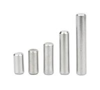 Goupilles de cheville en métal en acier inoxydable, 3 à 50 pièces, m2 m2.5 m3 m4 m5 m6 m8 m10, broches parallèles, goupille de verrouillage à cylindre solide GB119(M2 50pcs,5mm)