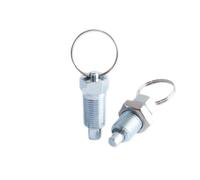 Goupilles de piston à ressort for anneau liaison, goupilles positionnement traction, index m8, bouton rétractable, type réinitialisation, indexation avec contre-écrou)(M6 3(2pcs),QX217 LNK)