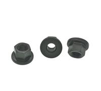 Goupilles de quincaillerie, 50 pièces M8 M10 M12 M14 M16 M18 M20 M22 M24 écrous à collier hexagonaux en acier noir de qualité 8.8 45# avec une hauteur A(M20(5PCS))