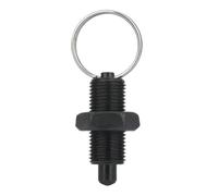 Goupilles de serrage à ressort, M8/M10/M12/M16/M20, goupille d'indexation de positionnement (acier au carbone/inoxydable, retenue rétractable à la main)(M10(4pcs), QX236 LK)