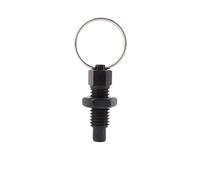 Goupilles de verrouillage à ressort for anneau serrage, 1 pièce, en acier inoxydable/carbone VCN217, traction courte, rétractables la main avec écrous(M6 3,VCN217 LPK)