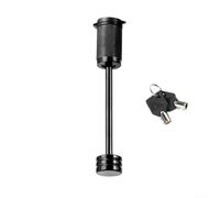 Goupilles de verrouillage de remorque de 1/4 de diamètre 3-3/8 d'envergure avec clé pour remorques, remorqueurs, camping-cars, et voitures - Verrou robuste en acier au carbone pour la sécurité du