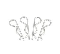 Goupilles élastiques acier inoxydable forme R, R Clips goupille d'attelage, épingle à cheveux, pince ressort, en acier M1-M7, paquet de 170 pièces for voiture(M3x60 (5Pcs))
