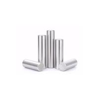 Goupilles en acier inoxydable à tête ronde, Les goupilles cylindriques de l'acier inoxydable 304 ont chanfreiné les tailles multiples tête plate deux extrémités(50pcs M1.2X8)