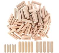 Goupilles en bois, Lot de 400 chevilles en bois 6/8/10 mm(M8 100PC)