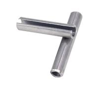 Goupilles fendues à ressort, Goupilles à ressort en acier inoxydable GB879 304, for la fixation du positionnement, M1.5-M6 x 8-20mm, plusieurs pièces(M6x(10Pcs)x10mm)