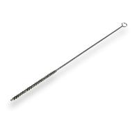Goupillon Acier Multifonction | Ø 5 mm | Garnissage 100 mm | Longueur 300 mm | Ramonage brossage curetage Nettoyage | Conduits Tubes tuyaux | Manche Acier torsadé | Kibros 13_005_300A