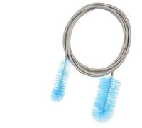 Goupillon Brosse à Ressort 90cm/155cm/200cm for réservoir de Poissons Aquatiques, Brosse de Nettoyage de canalisations en Nylon, Brosse de Nettoyage de Filtre Deboucheur Evier(155cm)