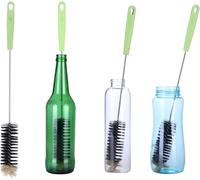 Goupillon des Bouteilles Ultra Longue,à Bouteilles Rondelles pour Bouteille étroite Bière,vin,Kombucha,Décanteur,Bouteilles d'eau,Thermos xuanran(40cm)
