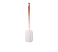 Goupillon Tasse Brosse Propre Longue poignée Bouteille Pas d'angle Mort enlever Les Taches de thé éponge Petite(Pink)