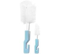 Accessoire De Nettoyage - Cmp - Goupillon Gris X2 - Pour Biberons Et Tétines Multicolore