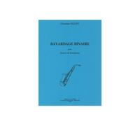 Partitions Classique Combre Goupy Christian - Bavardage Binaire - 4 Saxophones Saxophone