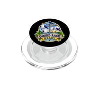 Gourd Rack Ready Hirondelle Noire Observation colonie PopSockets PopGrip pour MagSafe