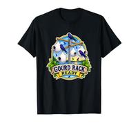 Gourd Rack Ready Hirondelle Noire Observation colonie T-Shirt