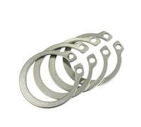 Gourd - rondelle de Type C M19-M55 en acier inoxydable 304, anneau élastique de Type C, Circlip externe, rondelle de retenue à pression(M42 10PCS)