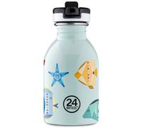 Gourde - 24BOTTLES - Kids Urban - 250 ml - Acier inoxydable - Bleu